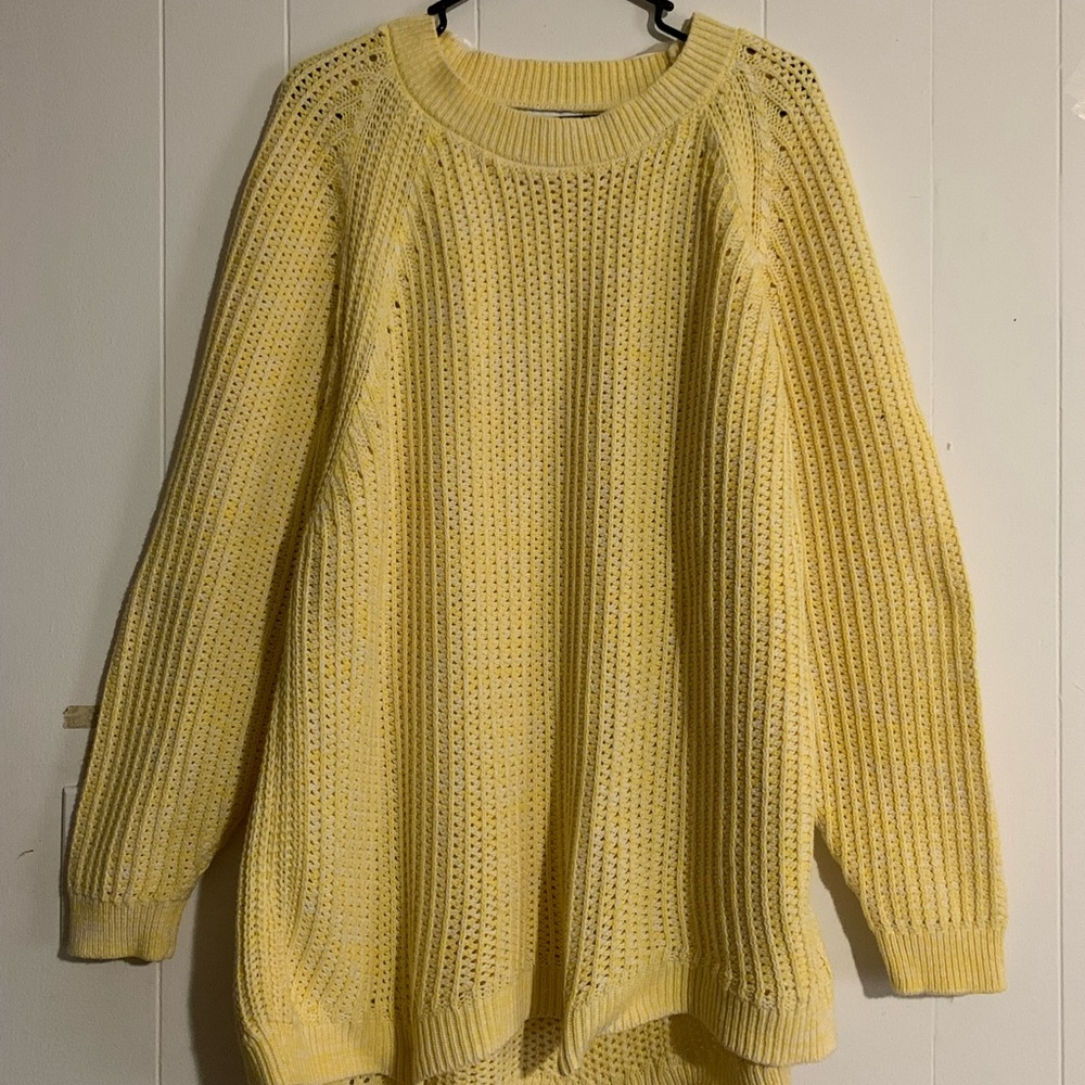 Yellow Sweater Ava & Viv 1x
